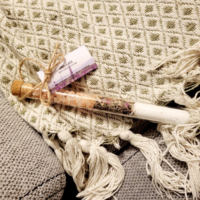 WhiteTree Natural Cosmetics Shot kąpielowy do stóp, Ukojenie, Nuta zapachowa: lawenda, trawa cytrynowa & róża 