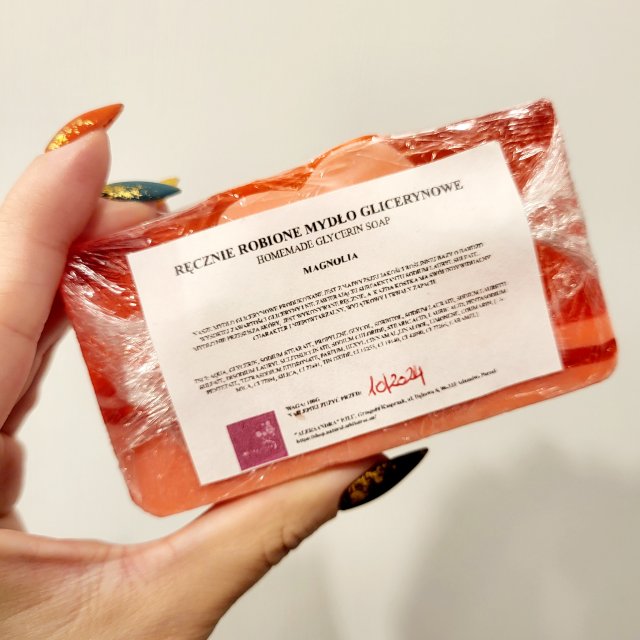 WhiteTree Natural Cosmetics Mydło w kostce, Glicerynowe, Magnolia