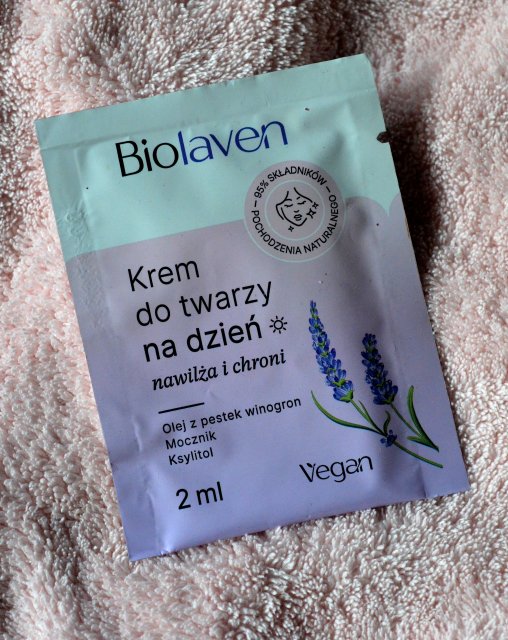 Sylveco Biolaven, Krem do twarzy, Na dzień, Nawilża i chroni, Olej z pestek winogron i olejek lawendowy