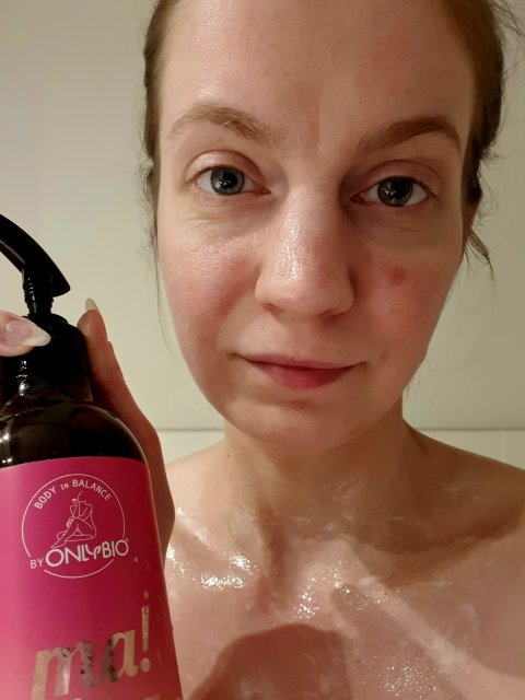 OnlyBio Body in Balance żel pod prysznic malina