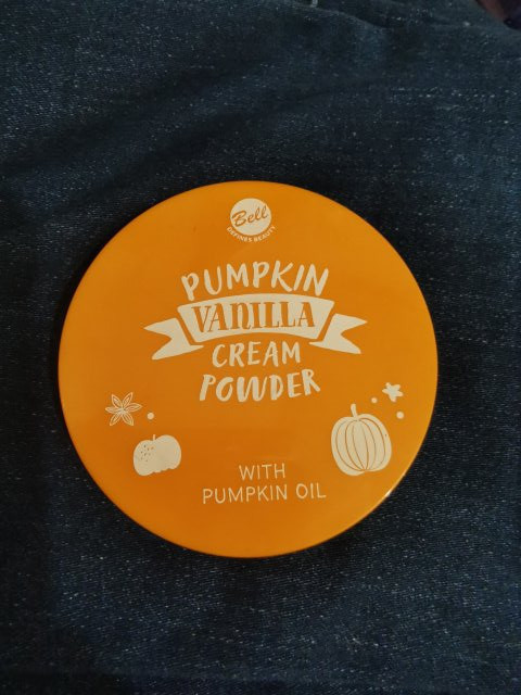 Bell Spicy Pumpkin, Puder utrwalający makijaż, Pumpkin Vanilla Cream Powder, nr 01 Spicy Vanilla 