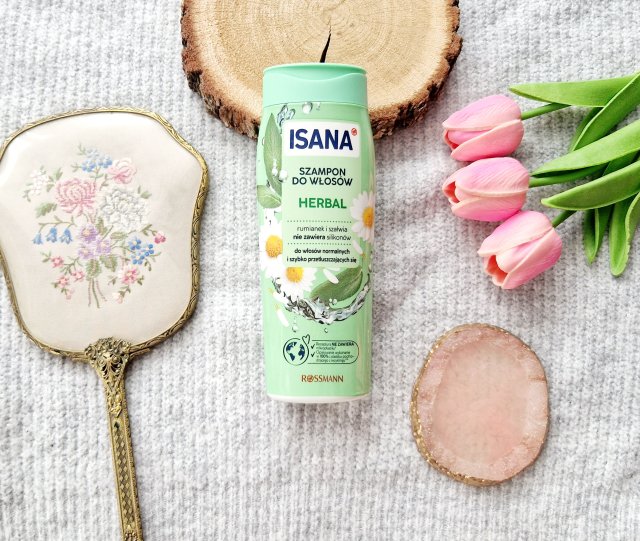 Isana Szampon do włosów, Herbal, Camomile & Sage