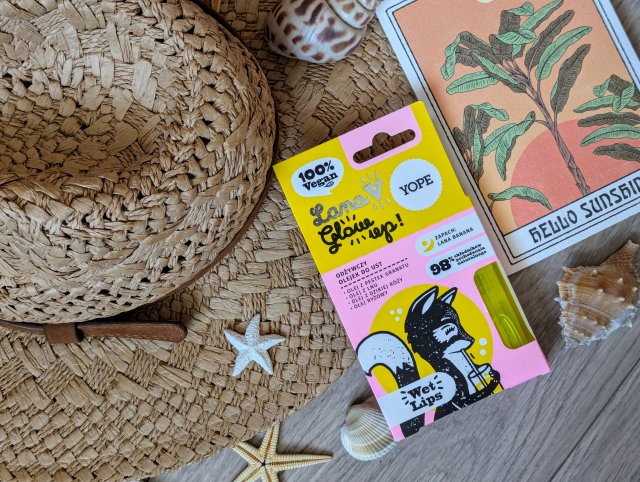 YOPE Olejek do ust, Lana V, GLOW UP!, Odżywczy, Lana Banana