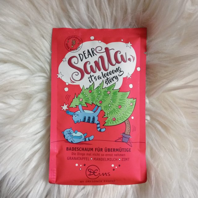 Dresdner Essenz Sól do kąpieli, Dear Santa, it's a Loooong Story