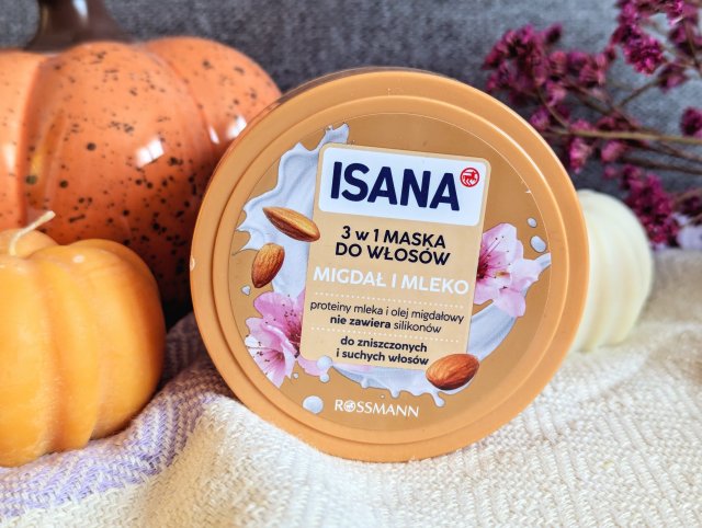 Isana Maska do włosów, Migdał & Mleko