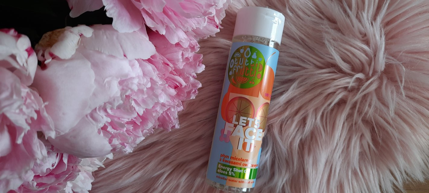 Farmona Tutti Frutti, Płyn micelarny, Let's Facet It, Z kwasami owocowymi, Energy Shot C, Aloes 5%