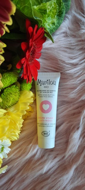 Marilou Bio, Krem do twarzy, Przeciwzmarszczkowy, Shea Butter and Rice Bran