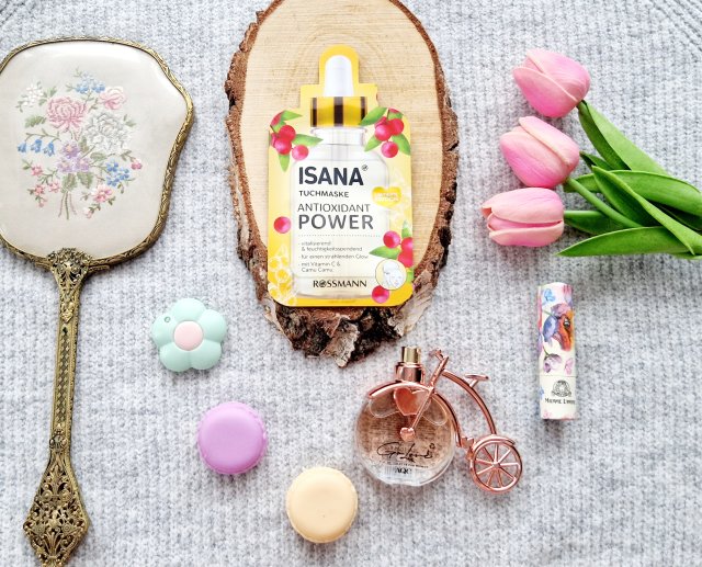 Isana Maska do twarzy w płachcie, Antioxidant Power