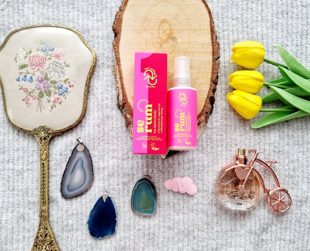 OnlyBio Hair Cycling, Serum na końcówki włosów, Regeneracja, Intensywnie regeneruje i odbudowuje włosy, Ekstrakt z malwy