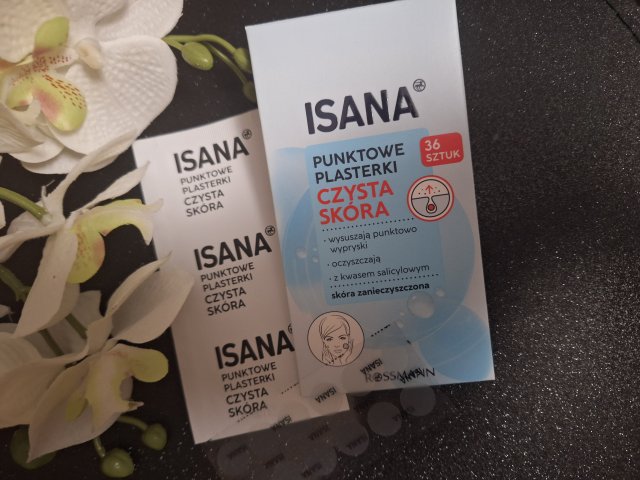 Isana Plasterki punktowe, Czysta Skóra, Skóra zanieczyszczona