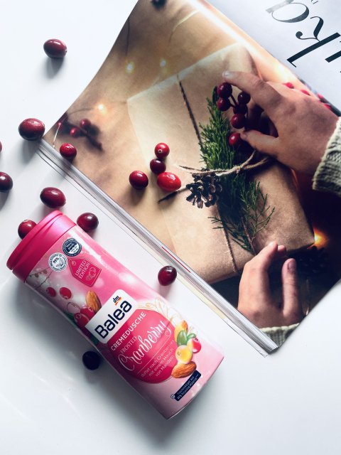 Balea Żel pod prysznic, Frosted Cranberry