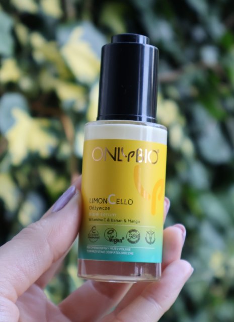 OnlyBio Serum do twarzy, LimonCello, Odżywcze, Witamina C & Banan & Mango, Glow Serum