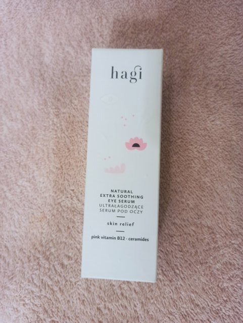 Hagi Cosmetics Ultrałagodzące serum pod oczy, witamina B12, ceramidy 