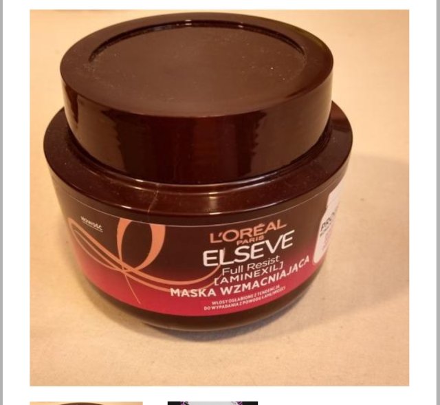 L'Oréal Elseve, Full Resist, Odżywka do włosów, Stop łamliwości, Biotyna, Witamina B5, Arginina
