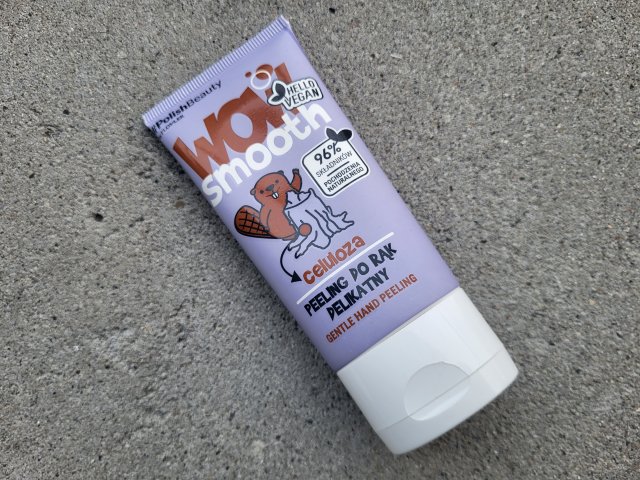 FlosLek Peeling do rąk, Wow Smooth, Delikatny, Celuloza