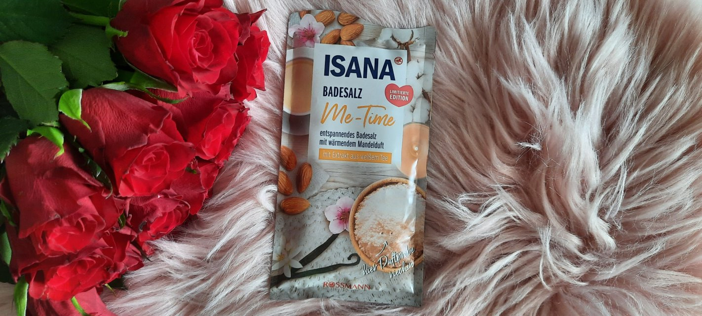Isana Sól do kąpieli, Me-Time, Zapach migdałów i ekstrakt z białej herbaty