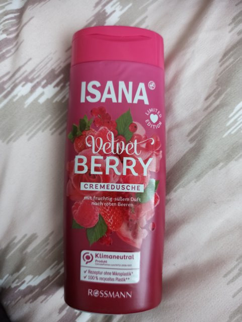 Isana Żel pod prysznic, Berry Love