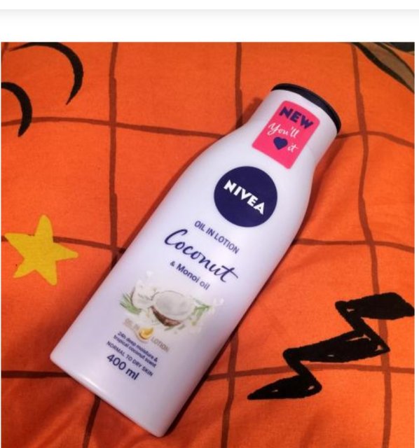Nivea Olejek w balsamie, Kokos i olejek Monoi, Skóra normalna i sucha