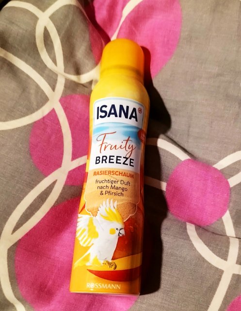 Isana Pianka do golenia, Fruity Breeze