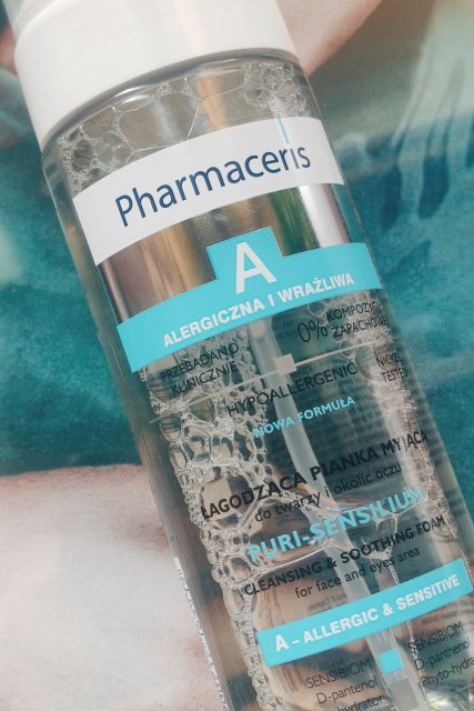Pharmaceris A Łagodząca pianka do mycia 