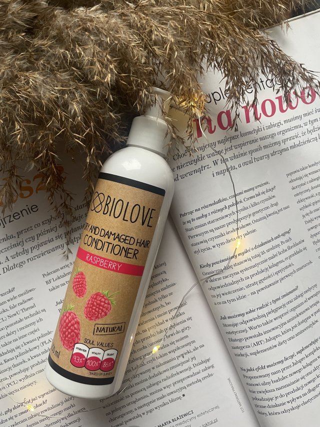 Biolove Odżywka do włosów, Malina