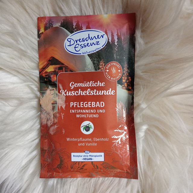 Dresdner Essenz Sól do kąpieli, Gemütliche Kuschelstunde