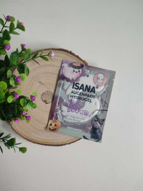 Isana Płatki pod oczy, Hydrożelowe, Ghost Booster, Hialuron i dynia