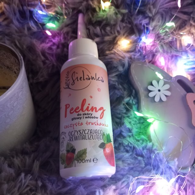 Sielanka Peeling do skóry głowy i włosów, Oczyszczająco-rewitalizujący, Soczysta truskawka