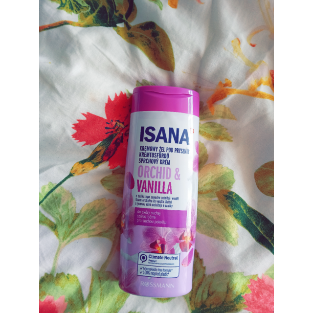 Isana Żel pod prysznic, Orchidea i Wanilia
