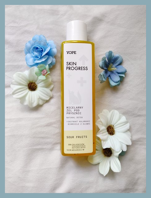 YOPE Żel pod prysznic, Skin Progress, Micelarny, Sour Fruits