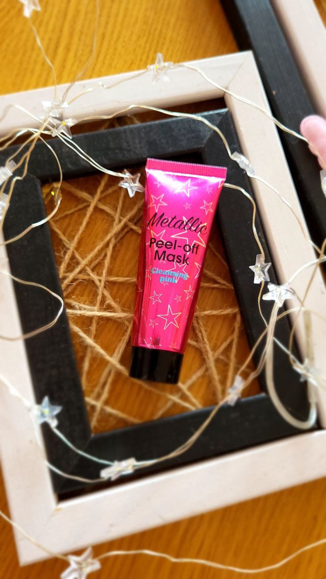 Maxbrands Marketing B.V. Maseczka do twarzy, Peel-Off, Metaliczna, Cleansing Pink