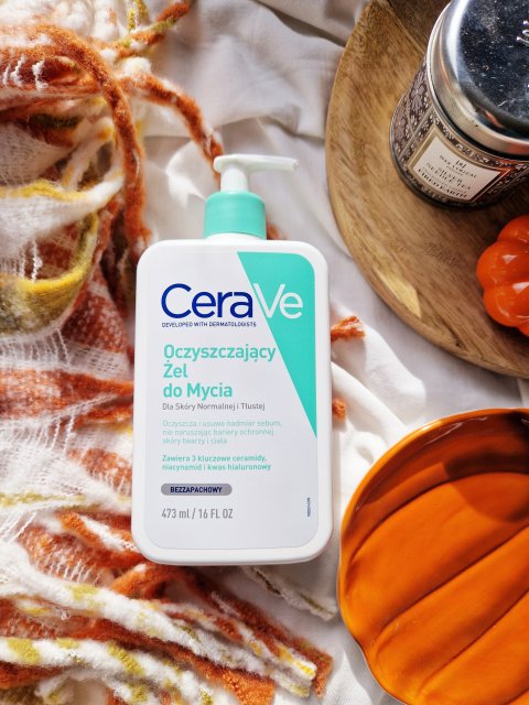 CeraVe Żel do twarzy, Oczyszczający, Skóra normalna i tłusta