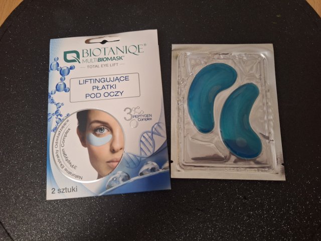 Biotaniqe Total Eye Lift, Płatki pod oczy, Liftingujące