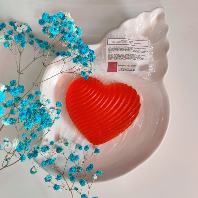 WhiteTree Natural Cosmetics Mydło w kostce, Glicerynowe, Maliny, jeżyny & poziomki