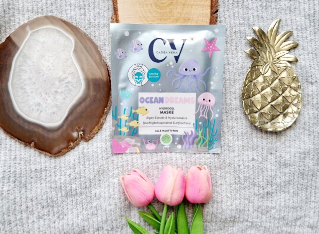 CV CadeaVera Maseczka do twarzy w płacie, Hydrożelowa, Ocean Dreams