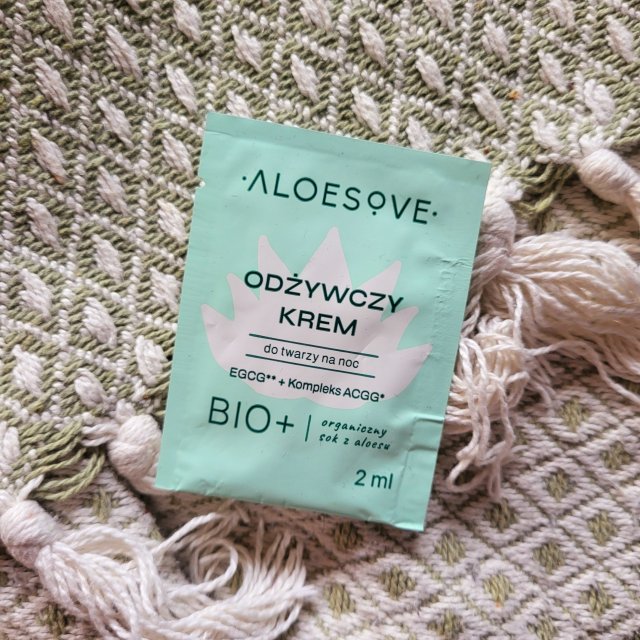 Sylveco Aloesove, Krem do twarzy, Odżywczy, Na noc, Organiczny sok z aloesu