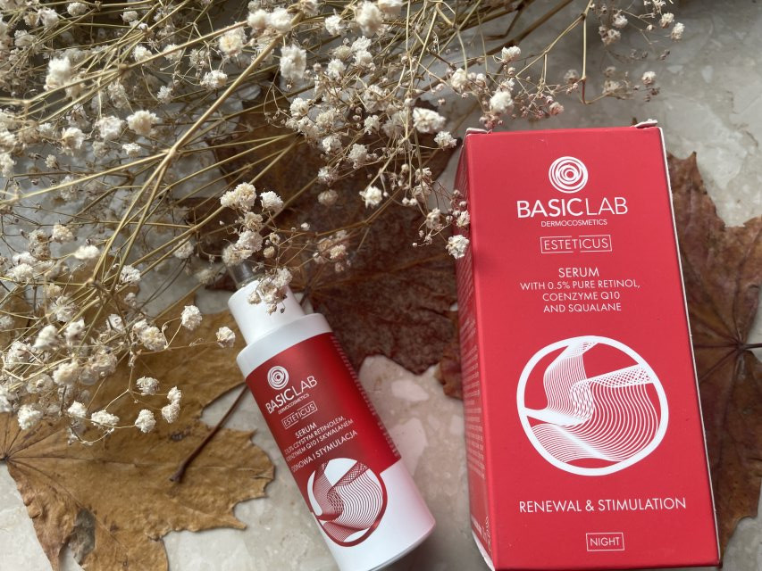 BasicLab Dermocosmetics Basiclab, Esteticus Serum, Serum do twarzy, 0,5% retinol