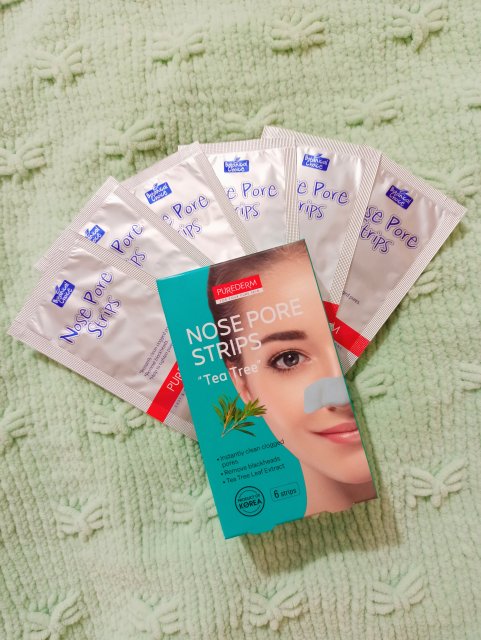 Purederm Tea Tree, plastry oczyszczające na nos