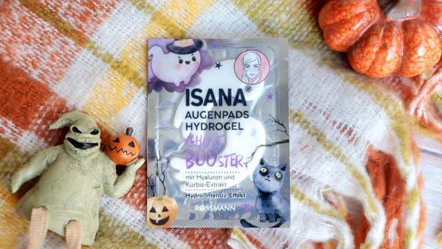 Isana Płatki pod oczy, Hydrożelowe, Ghost Booster, Kwas hialuronowy i dynia