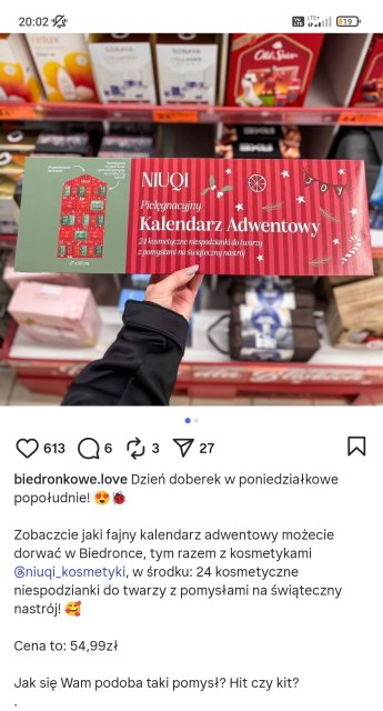 Kalendarze adwentowe 2025 ☃️🎅