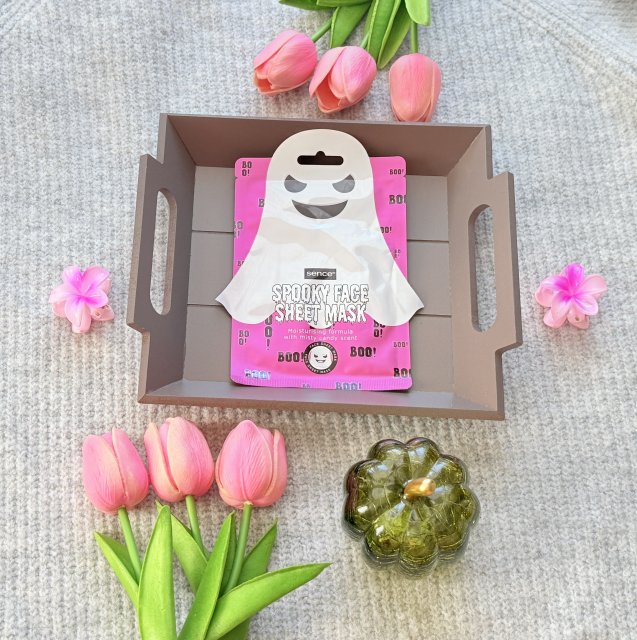 sence beauty Maseczka do twarzy w płacie, Spooky Face Sheet Mask