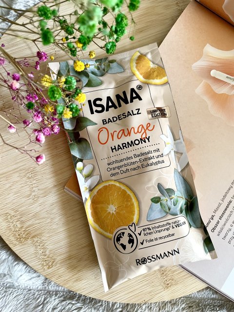 Isana Sól do kąpieli, Orange Harmony 