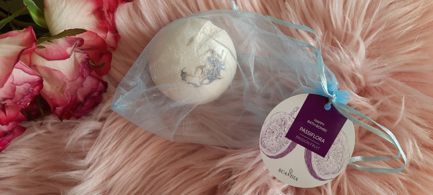 Scandia Cosmetics Kula do kąpieli, Passiflora