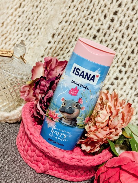 Żel do mycia ciała Isana hippo