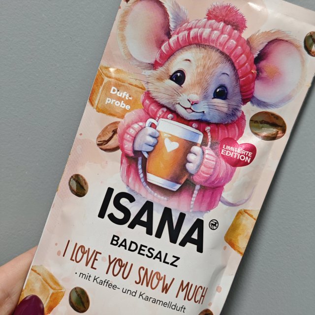 Isana I love you snow much, Sól do kąpieli 