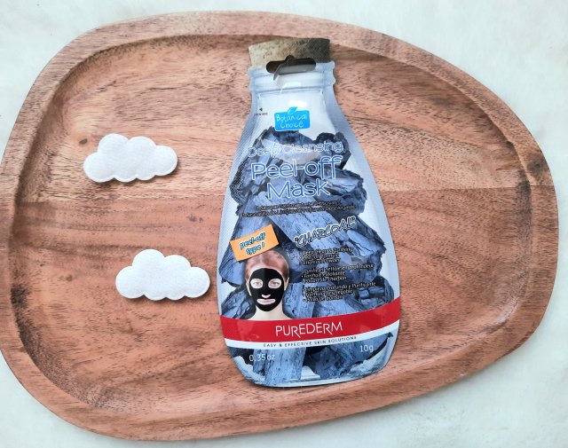 Purederm Maska do twarzy peel-off, Oczyszczająca, Węgiel drzewny