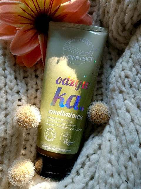 OnlyBio Hair in Balance, Odżywka do włosów, Emolientowa, Pistacja, Edycja Limitowana 