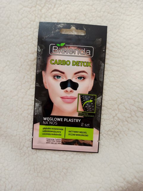 Bielenda Carbo Detox, Węglowe plastry na nos
