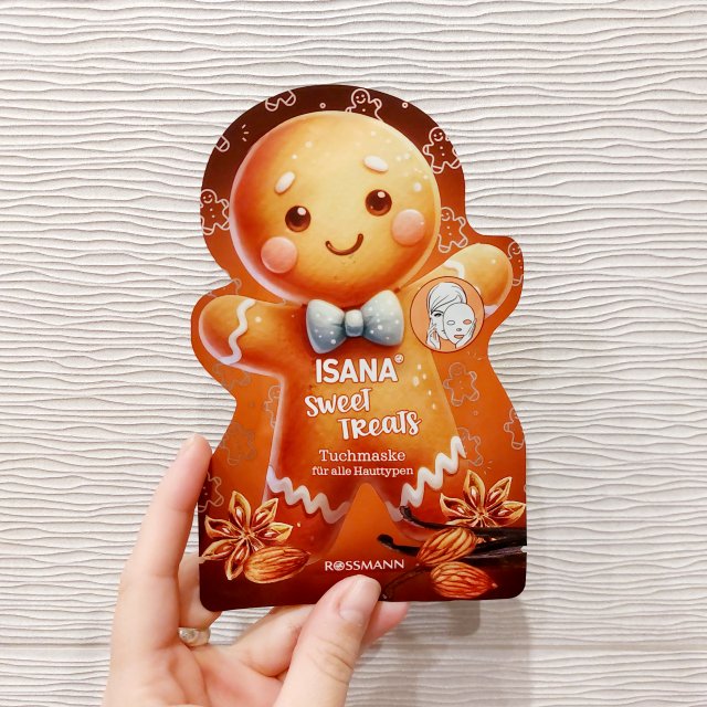 Isana Maseczka do twarzy w płacie, Sweet Treats