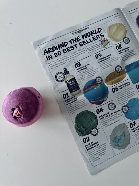 LUSH Kula do kąpieli, Sex Bomb